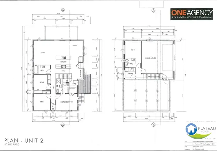 Floorplan of Homely semi-detached listing, 2/7 Taunton Place, Wollongbar NSW 2477