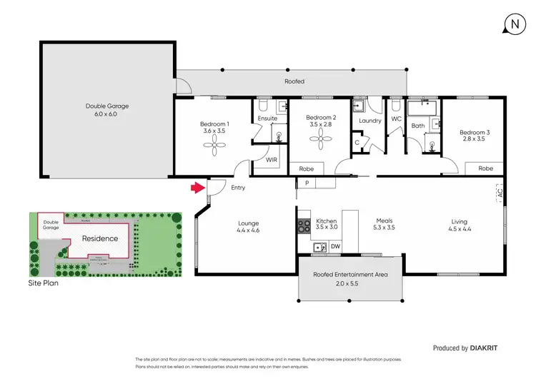 Floorplan of Homely house listing, 5 Lawson Court, Mornington VIC 3931