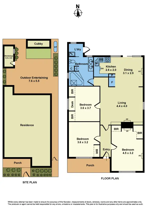 Floorplan of Homely house listing, 22 Collins Street, Williamstown VIC 3016