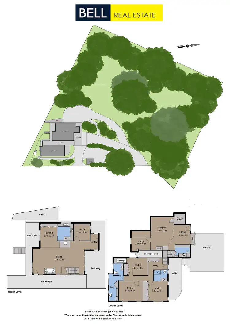 Floorplan of Homely house listing, 18 Barbers Road, Kalorama VIC 3766
