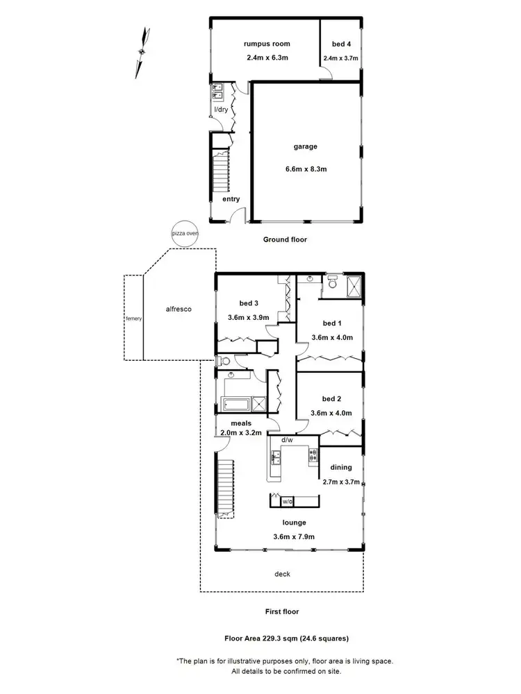 Floorplan of Homely house listing, 26 Alpine Boulevard, Launching Place VIC 3139