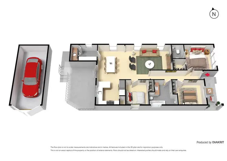 Floorplan of Homely house listing, 815 Doveton Street North, Soldiers Hill VIC 3350