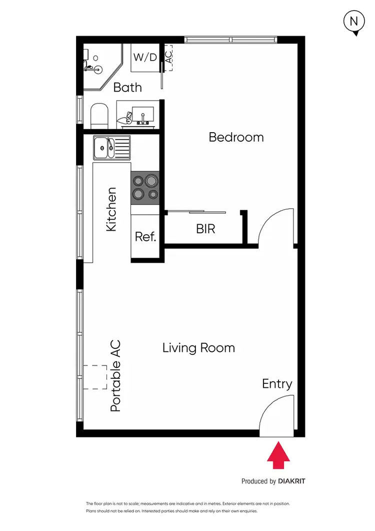 Floorplan of Homely apartment listing, 5/34 Clarke Street, Prahran VIC 3181
