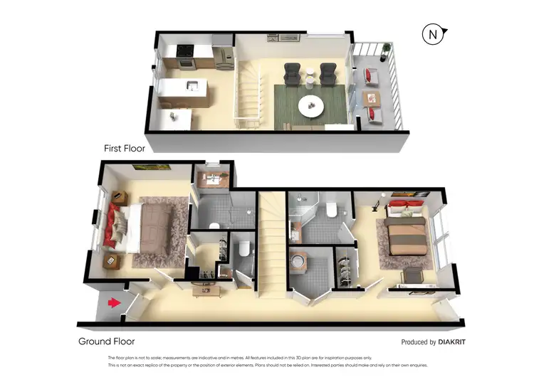 Floorplan of Homely house listing, 1a Haymes Crescent, Golden Point VIC 3350