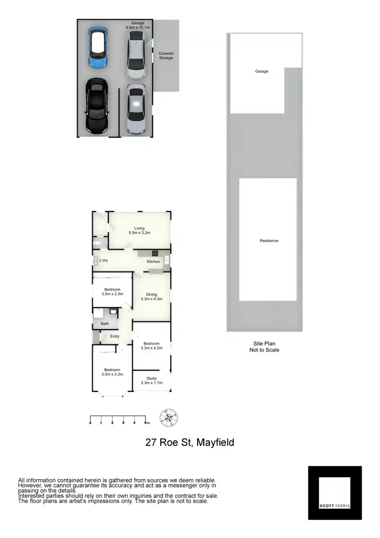 Floorplan of Homely house listing, 27 Roe Street, Mayfield NSW 2304