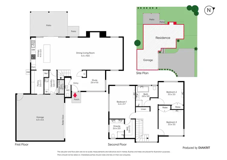 Floorplan of Homely house listing, 9A Seaview Avenue, Safety Beach VIC 3936