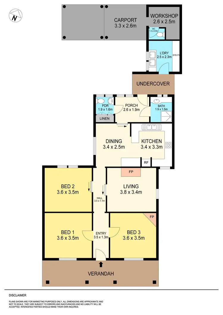Floorplan of Homely house listing, 530 Armstrong Street North, Soldiers Hill VIC 3350