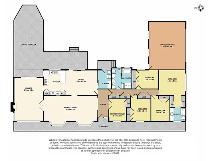 Floorplan of Homely house listing, 24 Halcyon Way, Narre Warren South VIC 3805
