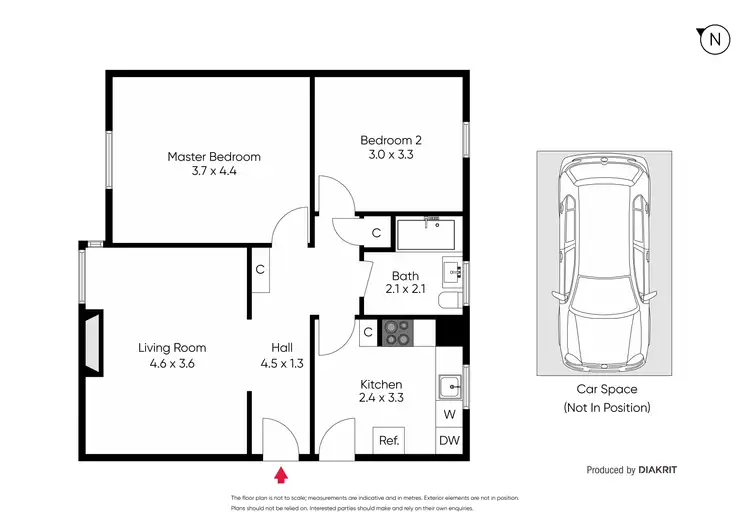 Floorplan of Homely apartment listing, 7/47 Acland Street, St Kilda VIC 3182