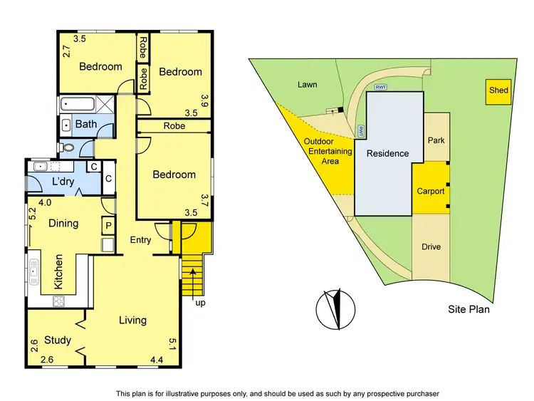 Floorplan of Homely house listing, 12 Weemala Court, Greensborough VIC 3088
