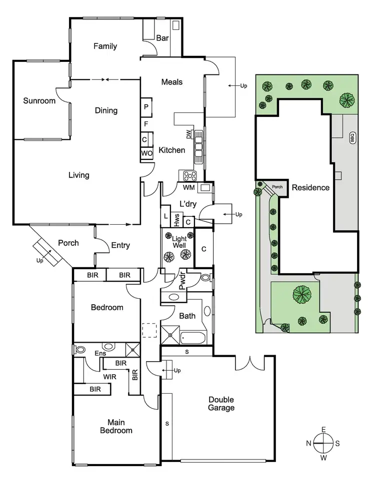 Floorplan of Homely unit listing, 1/100 Hotham Street, St Kilda East VIC 3183