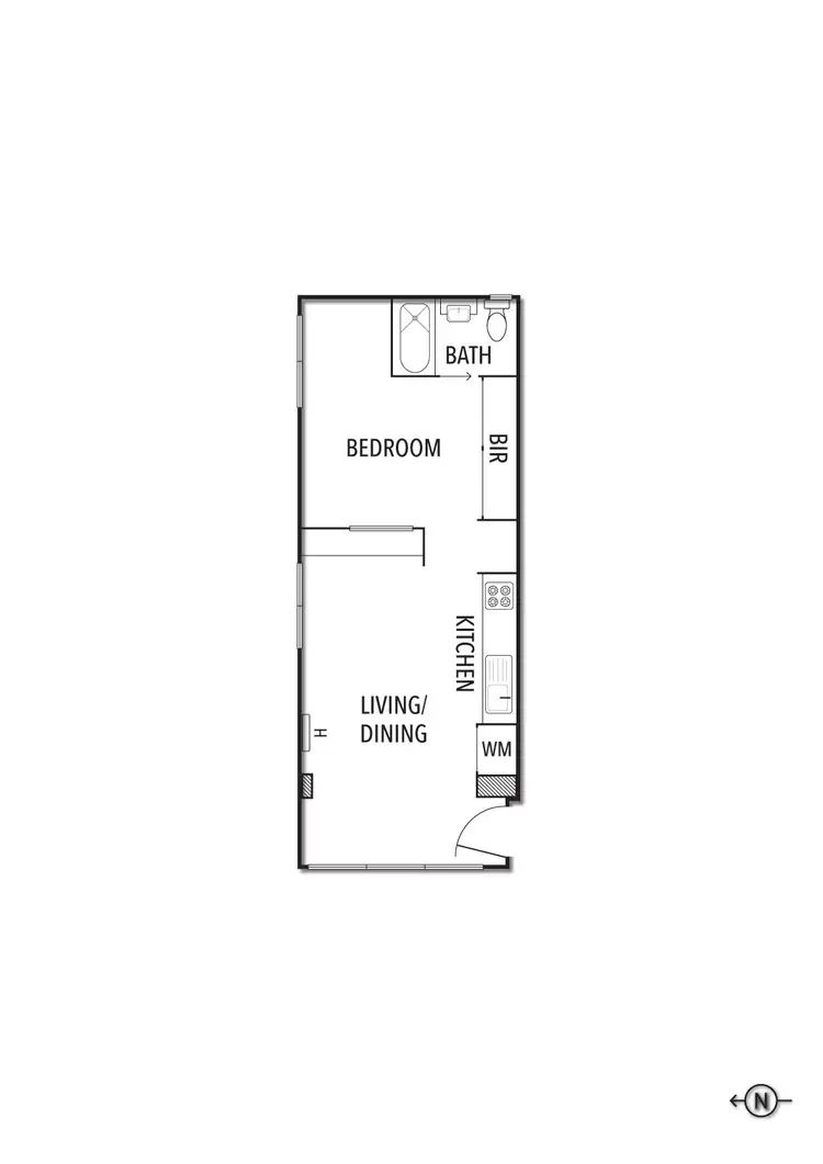 Floorplan of Homely apartment listing, 26/87 Alma Road, St Kilda East VIC 3183