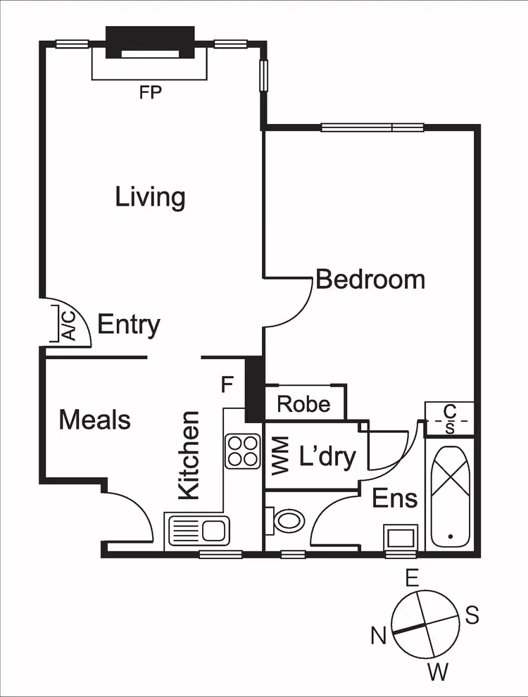 Floorplan of Homely apartment listing, 15/K7 High Street, Windsor VIC 3181