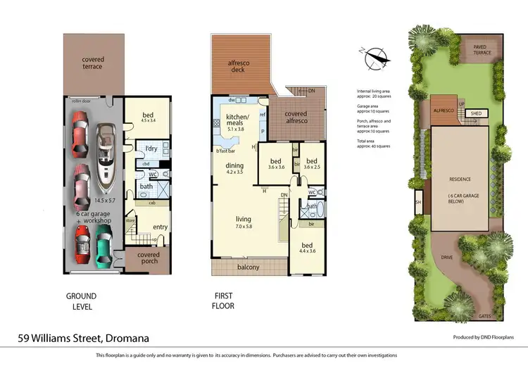 Floorplan of Homely house listing, 59 Williams Street, Dromana VIC 3936