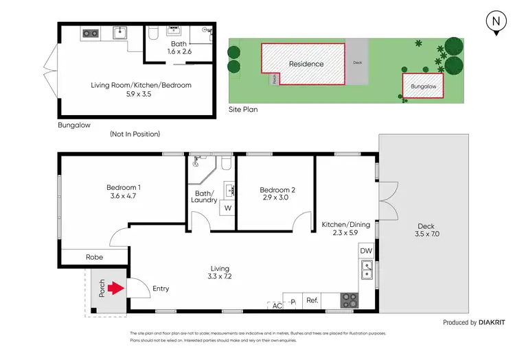 Floorplan of Homely house listing, 4 Fifth Avenue, Rosebud VIC 3939