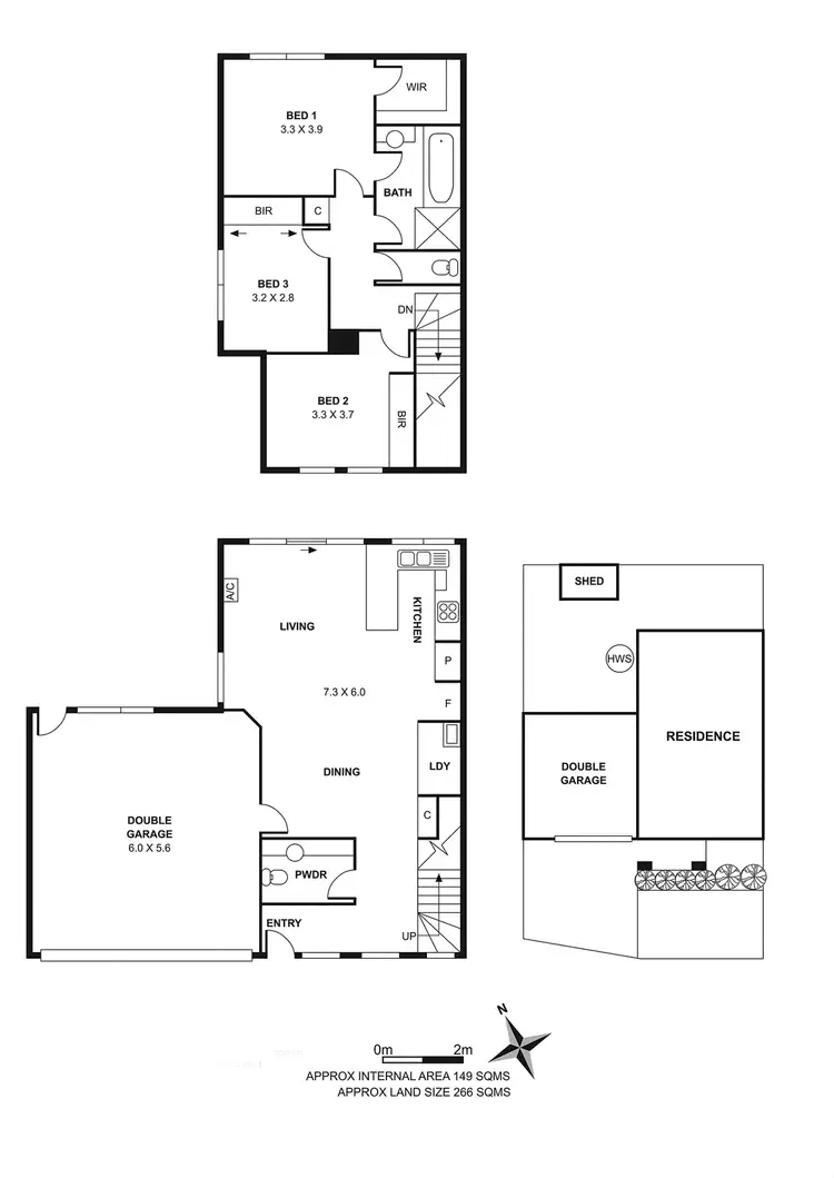 Floorplan of Homely unit listing, 2/120 Ahern Road, Pakenham VIC 3810
