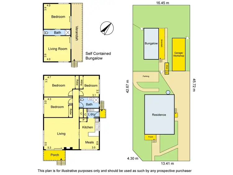 Floorplan of Homely house listing, 291 Bolton Street, Eltham VIC 3095
