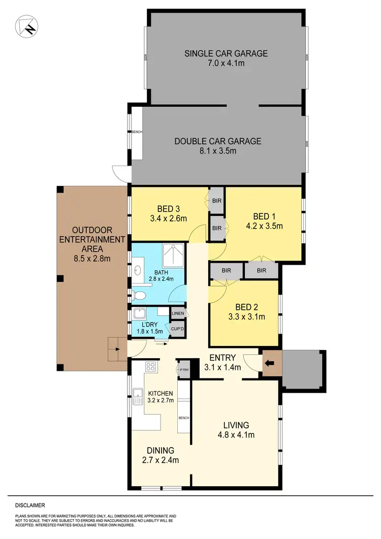 Floorplan of Homely house listing, 260 Learmonth Road, Wendouree VIC 3355