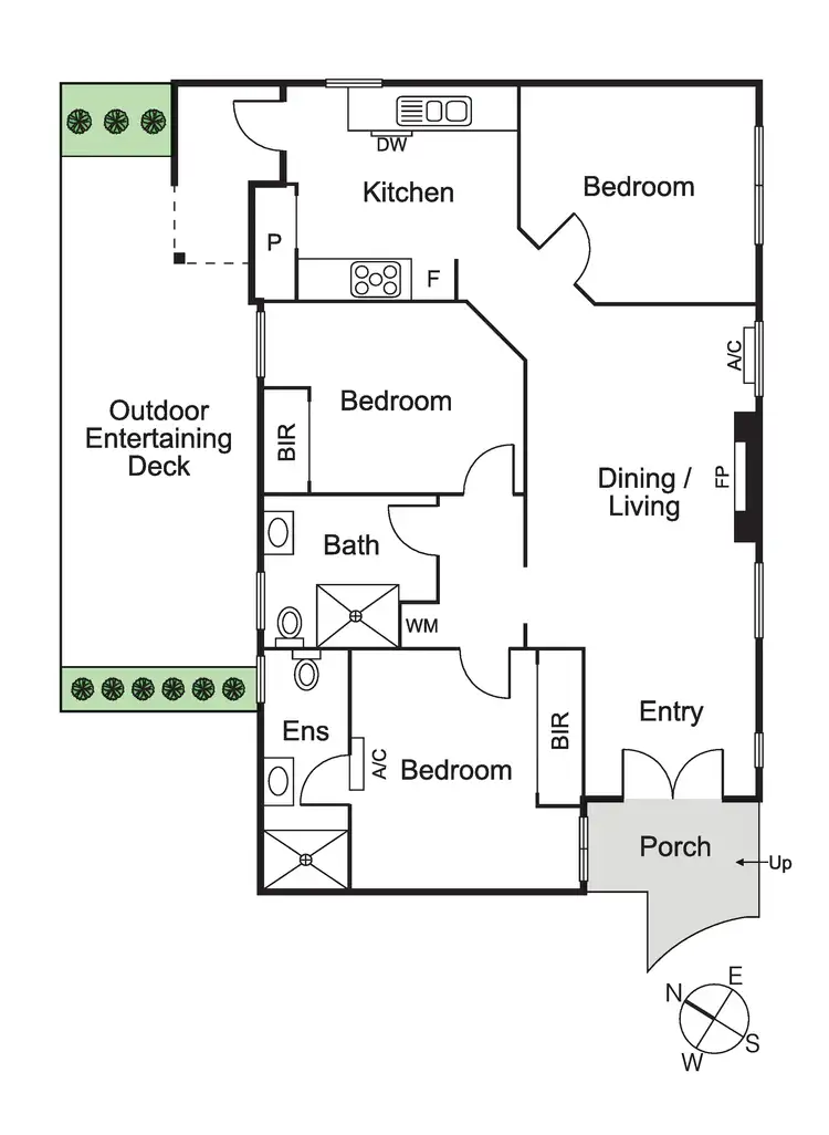 Floorplan of Homely apartment listing, 4/24 Tennyson Street, Elwood VIC 3184