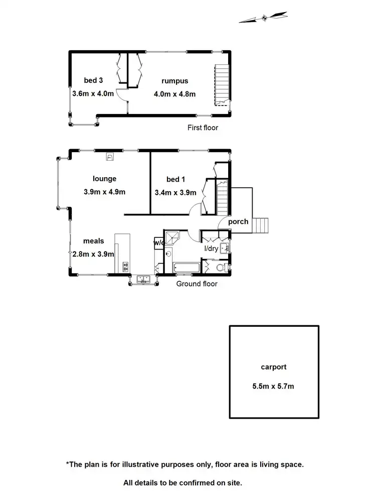 Floorplan of Homely house listing, 9 Cornish Road, Warburton VIC 3799