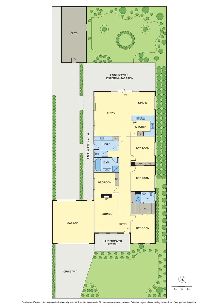 Floorplan of Homely house listing, 13 Campaspe Drive, Whittlesea VIC 3757