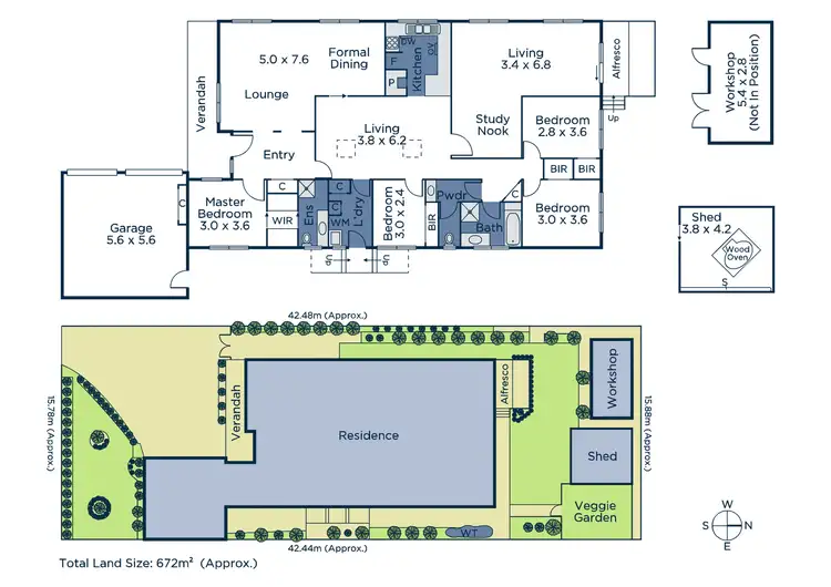 Floorplan of Homely house listing, 15 Page Street, Mitcham VIC 3132