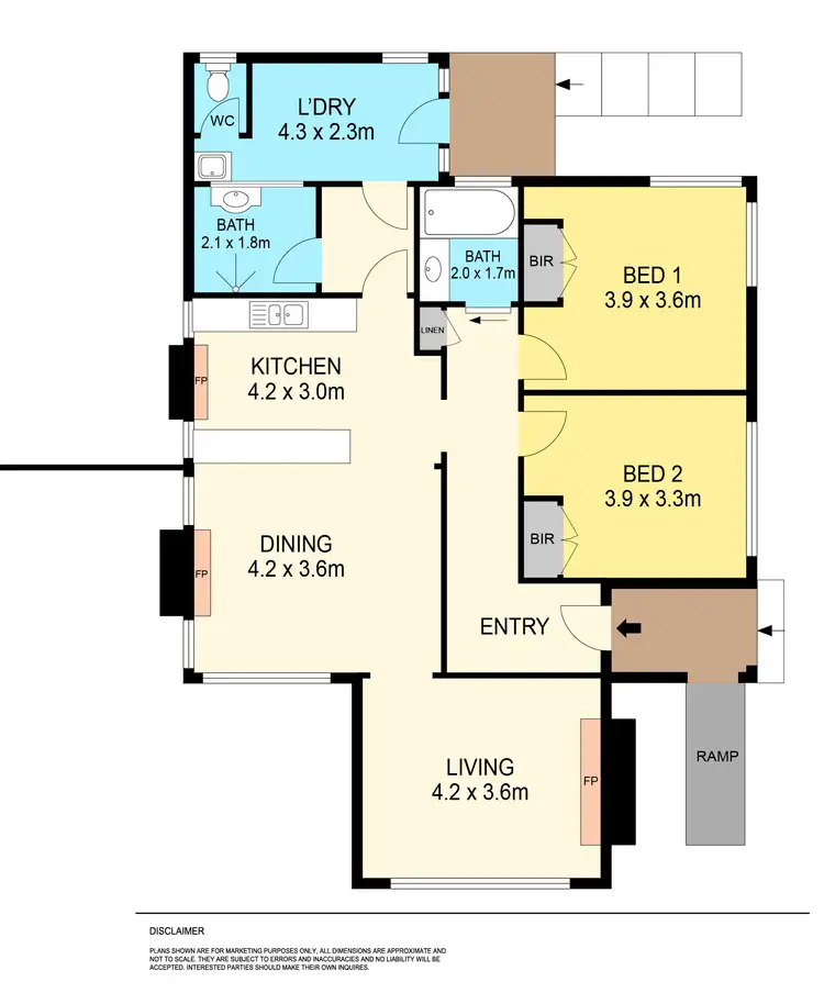 Floorplan of Homely house listing, 14 Grammar Street, Wendouree VIC 3355