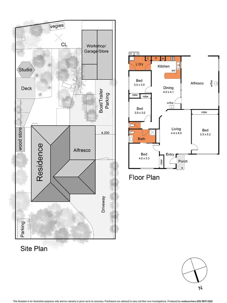 Floorplan of Homely house listing, 5 Kristian Court, Mount Martha VIC 3934