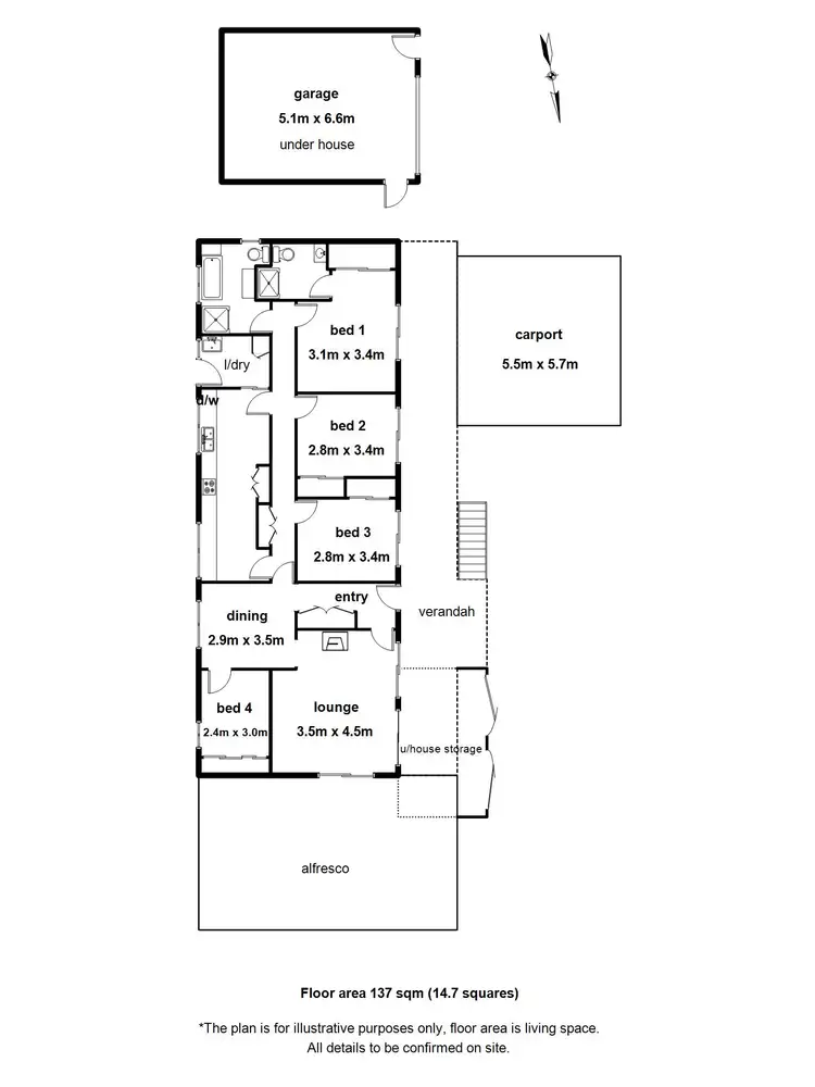 Floorplan of Homely house listing, 3 Bacchus Crescent, Millgrove VIC 3799