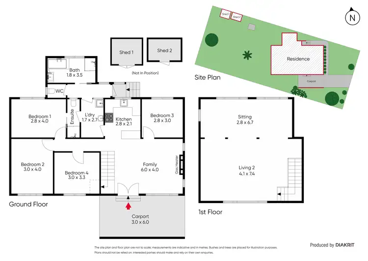 Floorplan of Homely house listing, 54 Monaco Parade, Dromana VIC 3936