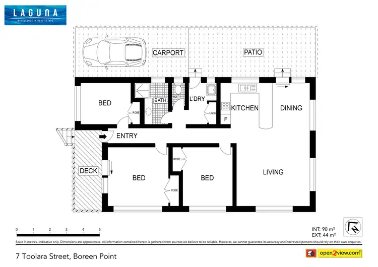 Floorplan of Homely house listing, 7 Toolara Street, Boreen Point QLD 4565