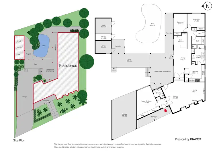Floorplan of Homely house listing, 3 Verbena Court, Frankston South VIC 3199