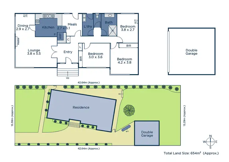 Floorplan of Homely house listing, 24 Avoca Street, Highett VIC 3190