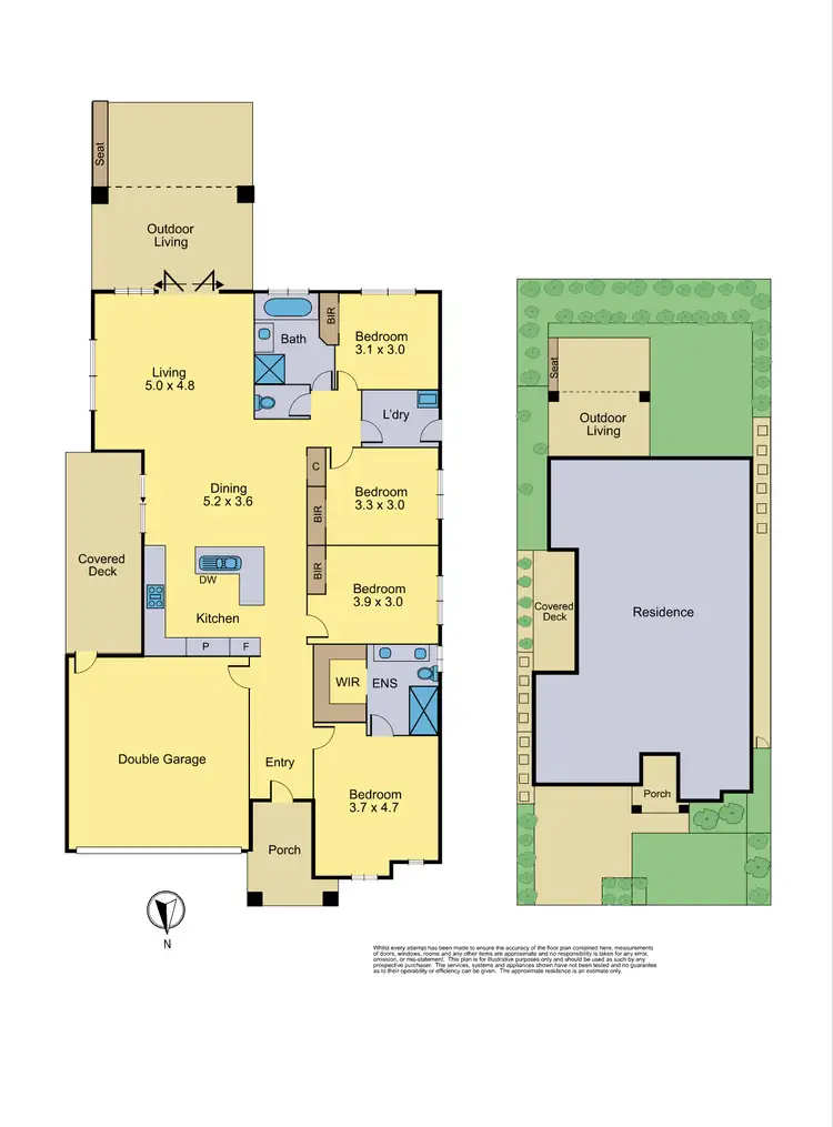 Floorplan of Homely house listing, 5 Gunghalin Drive, Doreen VIC 3754