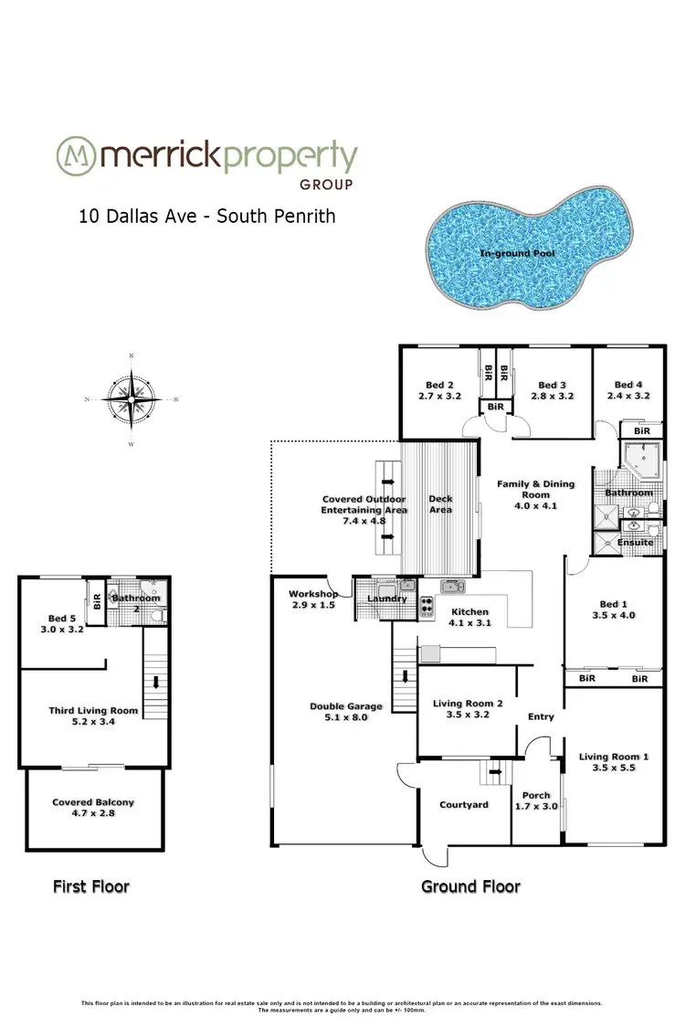 Floorplan of Homely house listing, 10 Dallas Avenue, South Penrith NSW 2750