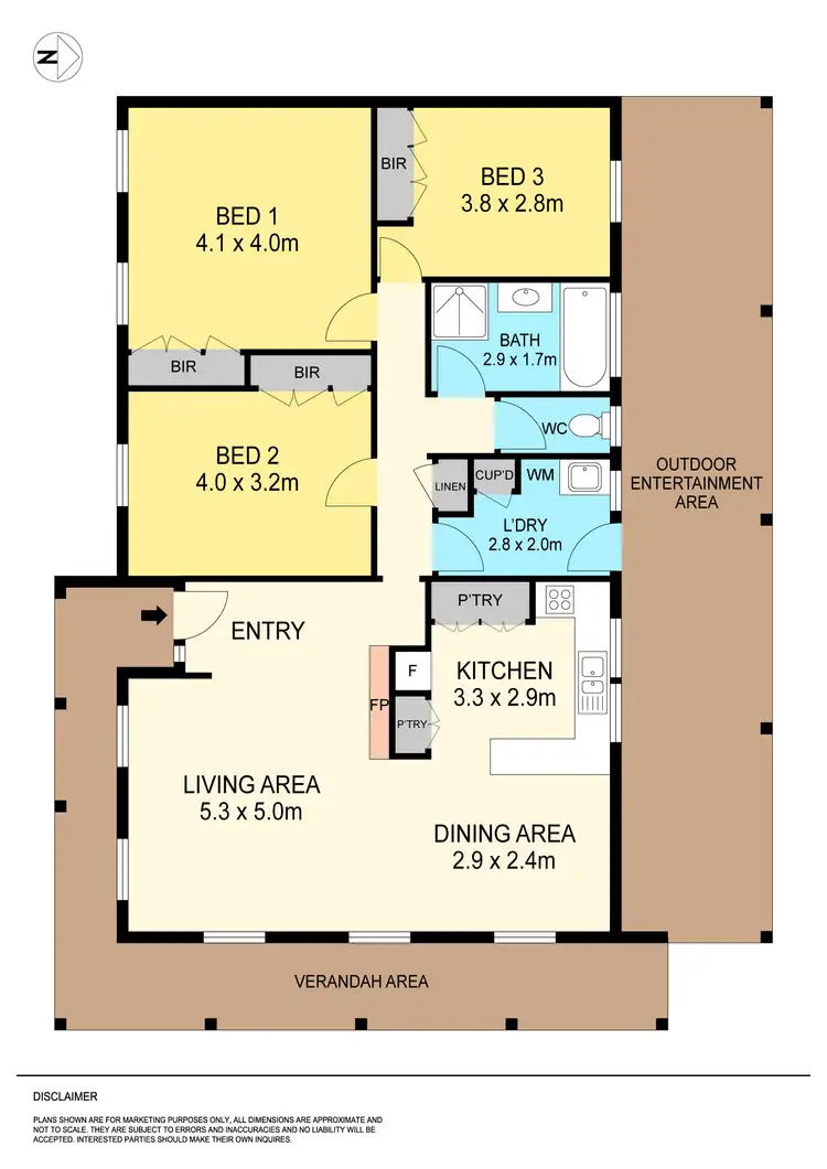 Floorplan of Homely house listing, 10 Semillon Grove, Mount Clear VIC 3350