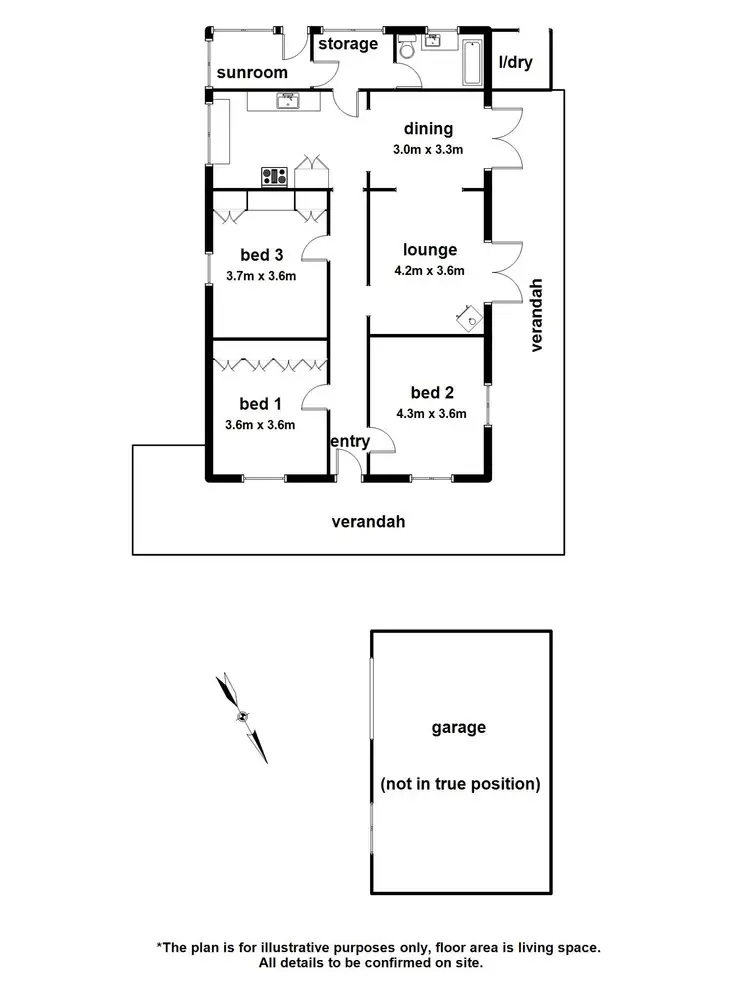 Floorplan of Homely house listing, 191 Woods Point Road, East Warburton VIC 3799