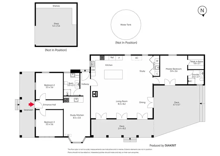 Floorplan of Homely house listing, 25 Drummond Street, Creswick VIC 3363