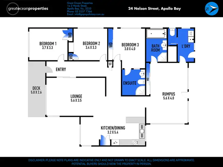 Floorplan of Homely house listing, 24 Nelson Street, Apollo Bay VIC 3233