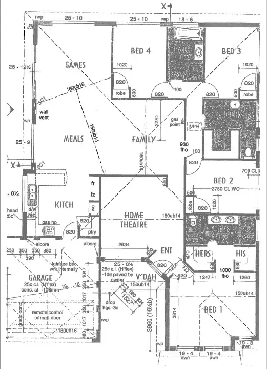 Floorplan of Homely house listing, 109 Barton Drive, Australind WA 6233
