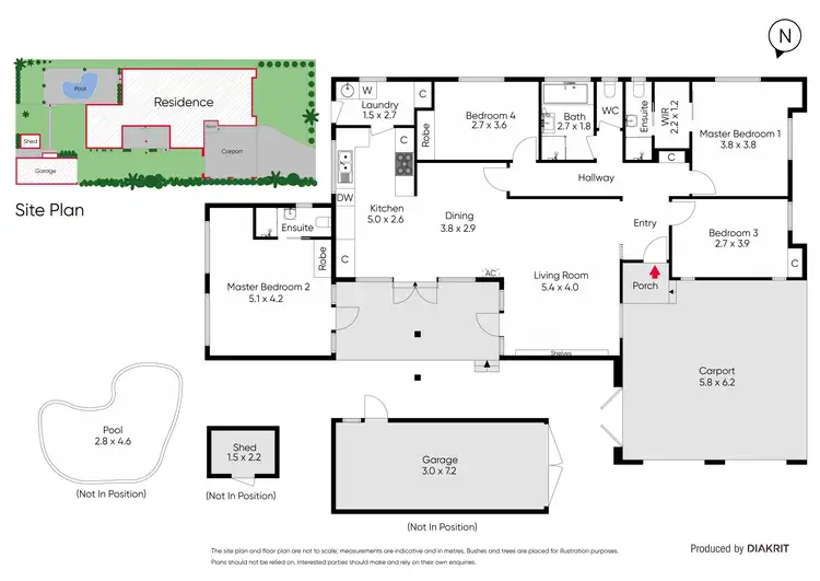 Floorplan of Homely house listing, 21 Wentworth Avenue, Frankston South VIC 3199