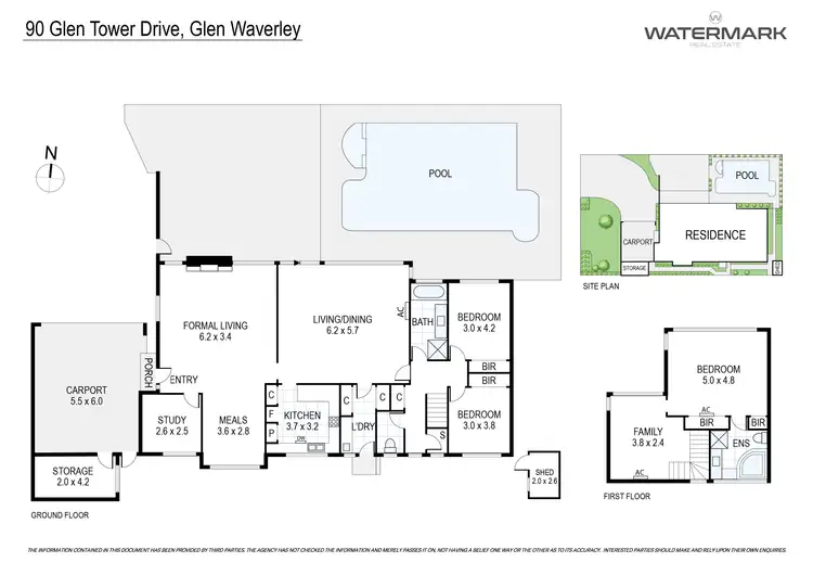 Floorplan of Homely house listing, 90 Glen Tower Drive, Glen Waverley VIC 3150