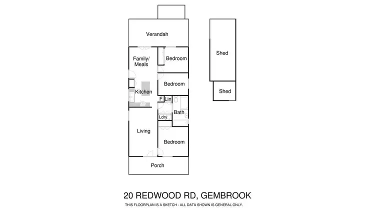 Floorplan of Homely house listing, 20 Redwood Road, Gembrook VIC 3783