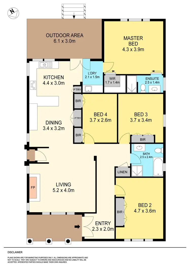 Floorplan of Homely house listing, 818 Eureka Street, Ballarat East VIC 3350