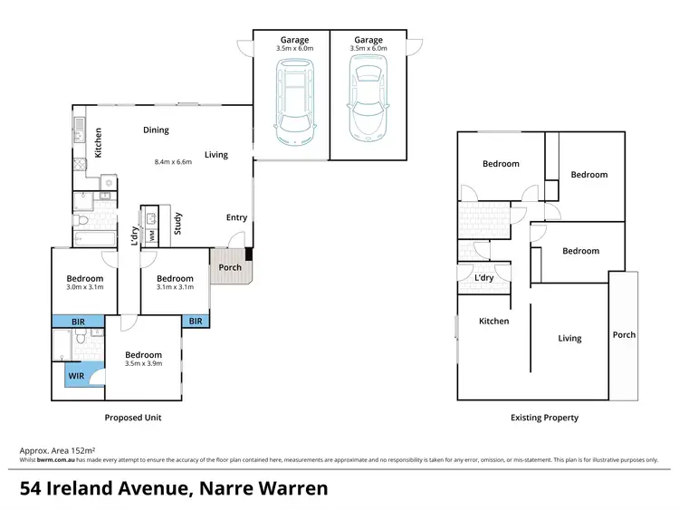Floorplan of Homely house listing, 54 Ireland Avenue, Narre Warren VIC 3805