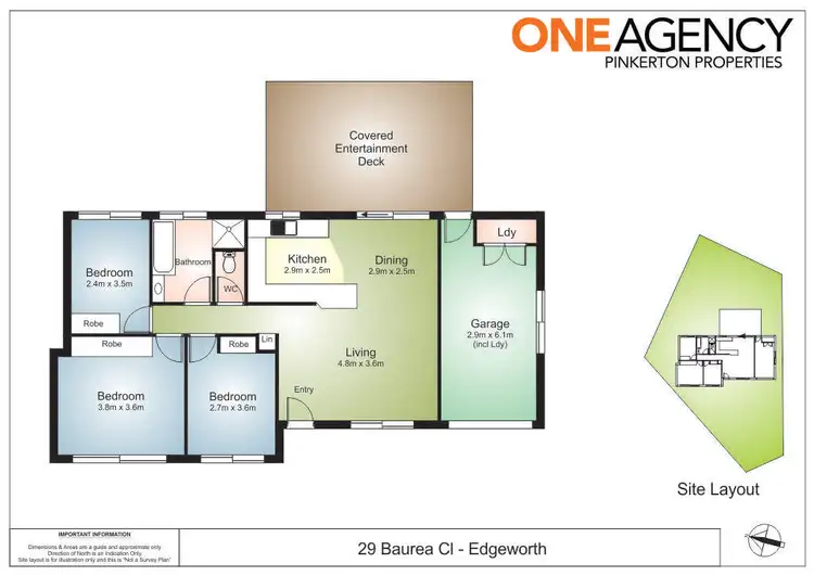 Floorplan of Homely house listing, 29 Baurea Close, Edgeworth NSW 2285