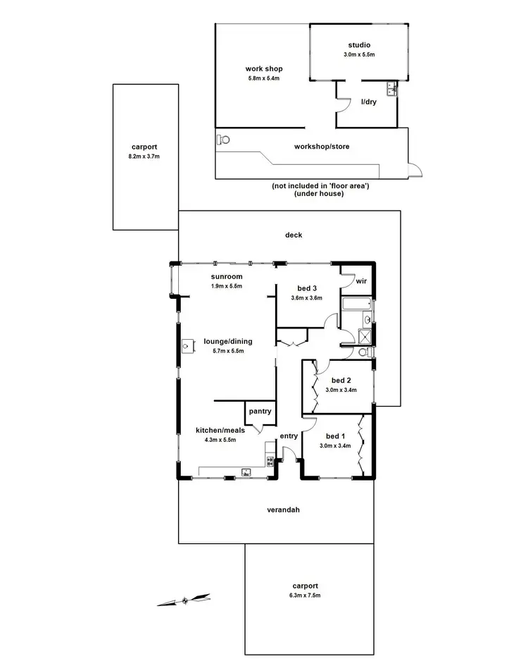 Floorplan of Homely house listing, 45 Timberline Road, Launching Place VIC 3139