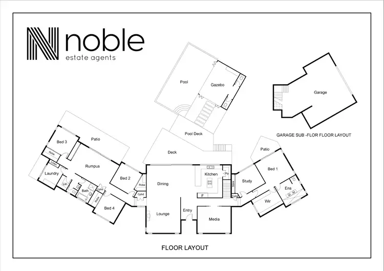 Floorplan of Homely house listing, 53 Elisabeth Valley Place, Ilkley QLD 4554