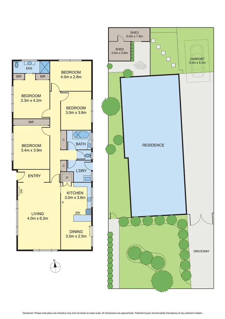 Floorplan of Homely house listing, 15 Grafton Street, St Albans Park VIC 3219