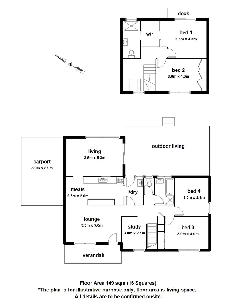 Floorplan of Homely house listing, 2 Ridge Court, Launching Place VIC 3139